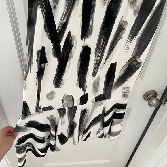 Dolce & Gabbana midi black and white dress - Picture 4 of 7